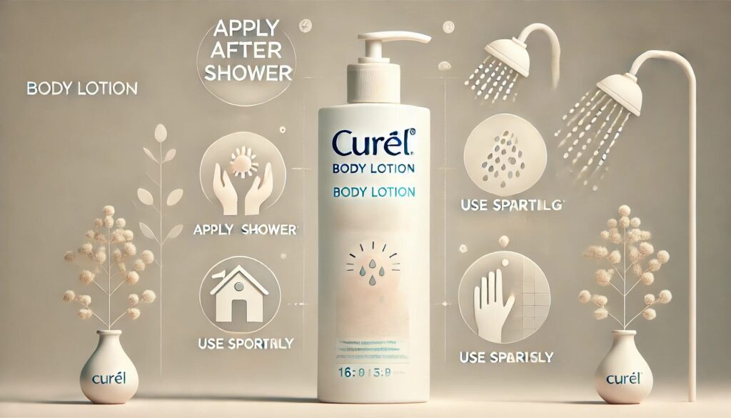 「キュレル ボディローション」を使う際の注意点と効果を高める使い方