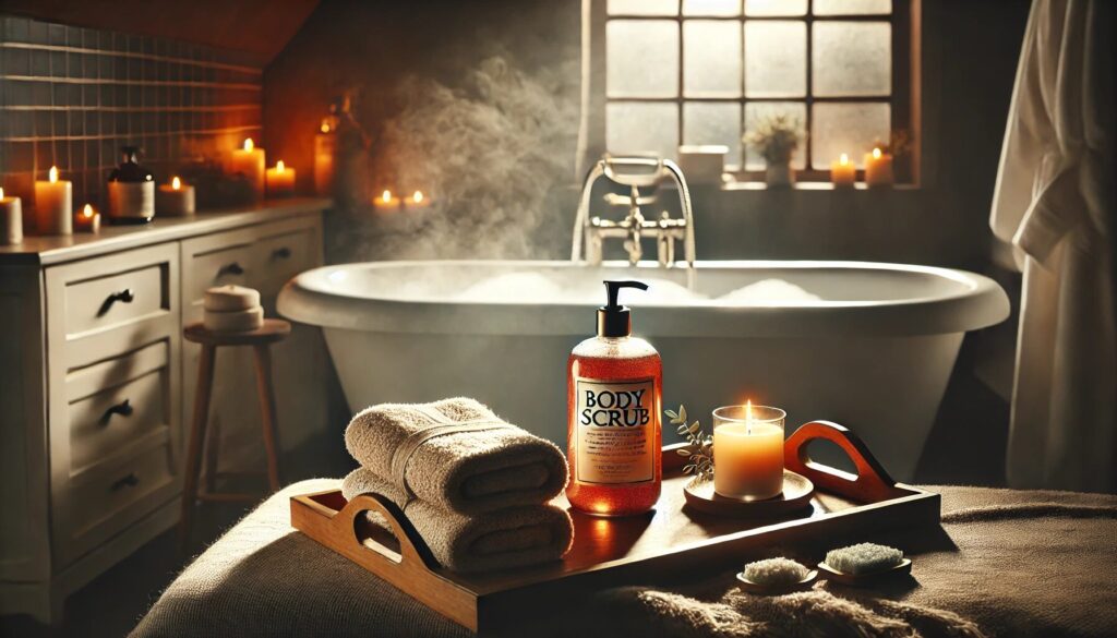 入浴中のボディスクラブの使い方とマッサージのコツ