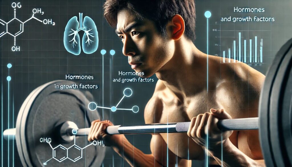 筋肥大を支えるホルモンと成長因子の役割