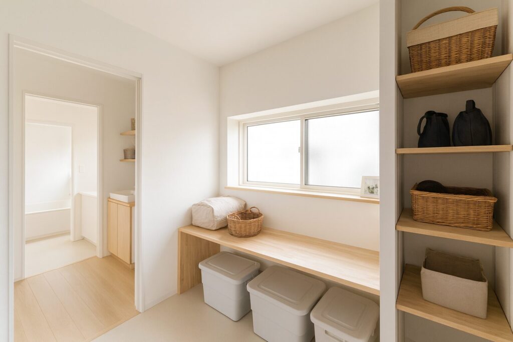 間取り別に見る洗面所のドア代わりの最適パターン