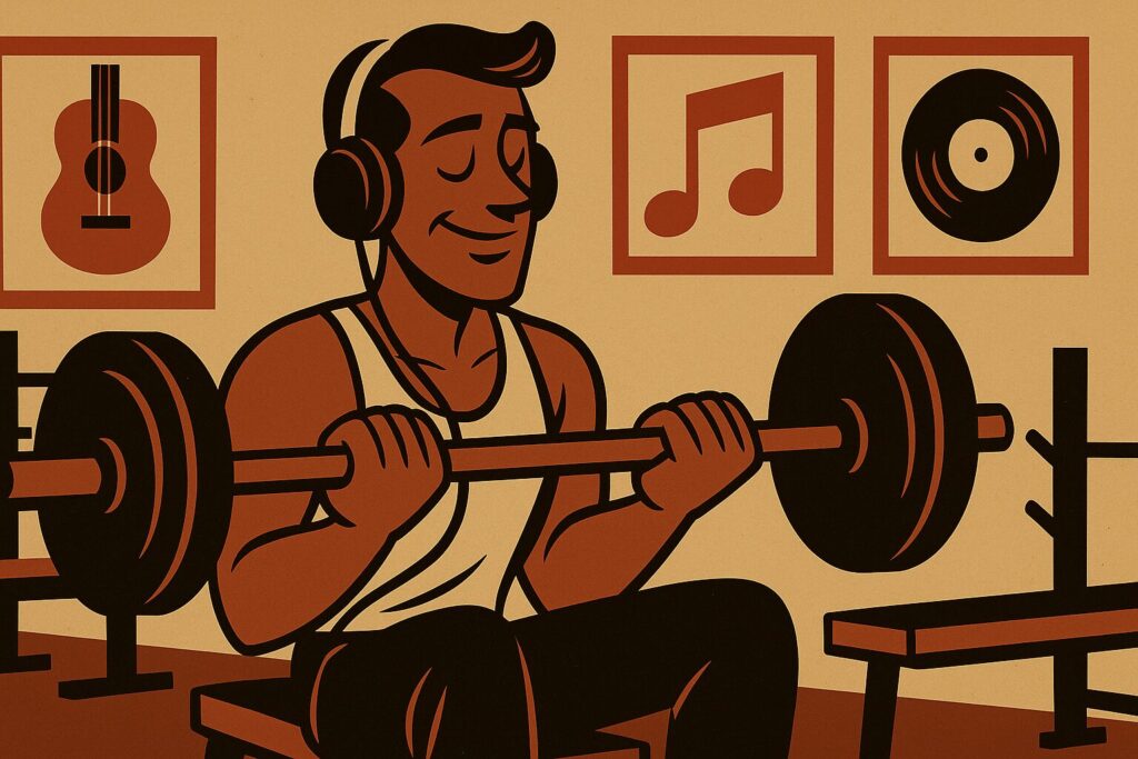ウエイトトレーニング中の音楽の選び方