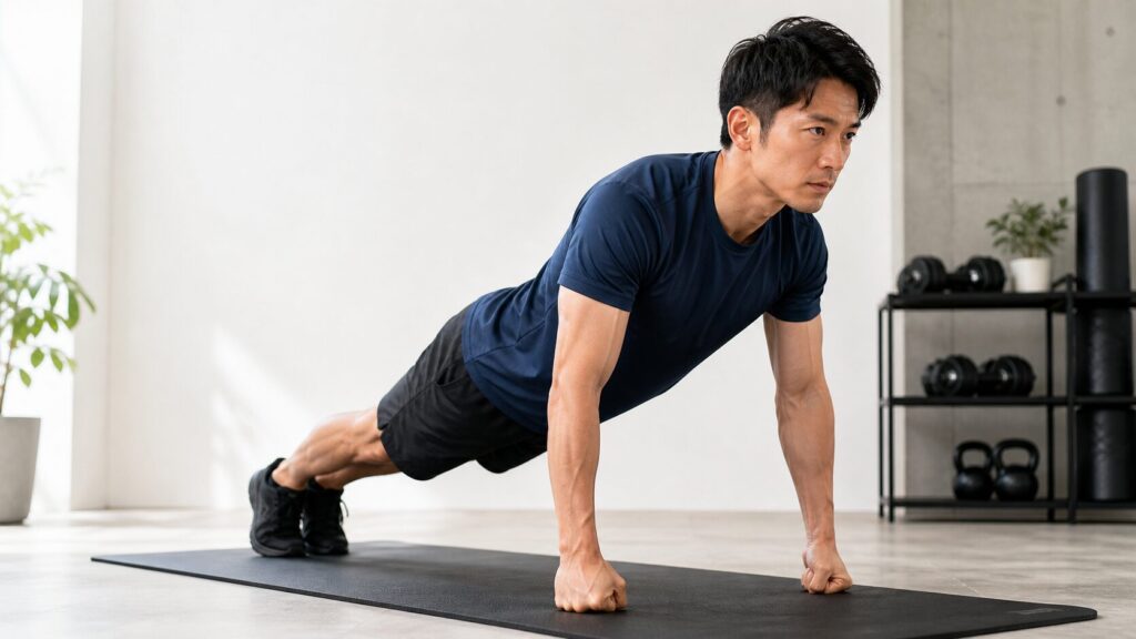 拳立て伏せの効果と注意点