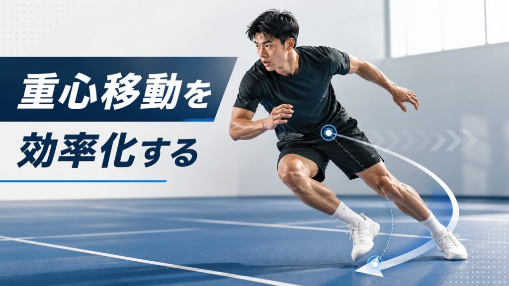 重心移動を効率化する